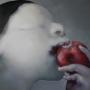 Woman . Apple By Chinese Artist Luo Fahui;