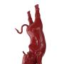 Red Cow-14CM * 11CM * 35CM.